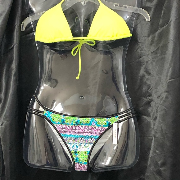 Victoria's Secret Other - Victoria’s Secret Strappy Cheeky | Bikini Bottom Swimsuit | Sz M